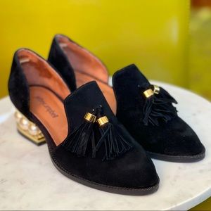 Jeffrey Campbell Civil Pearl Tassel Loafers